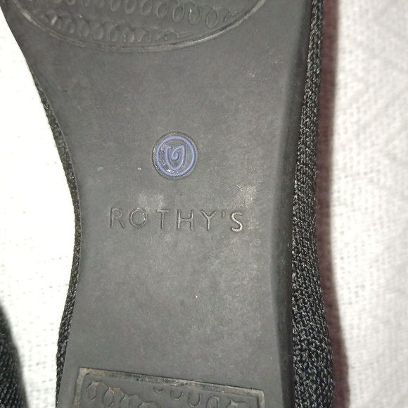 Sz.6.5W Womens Rothys The Point Flats - Picture 8 of 9